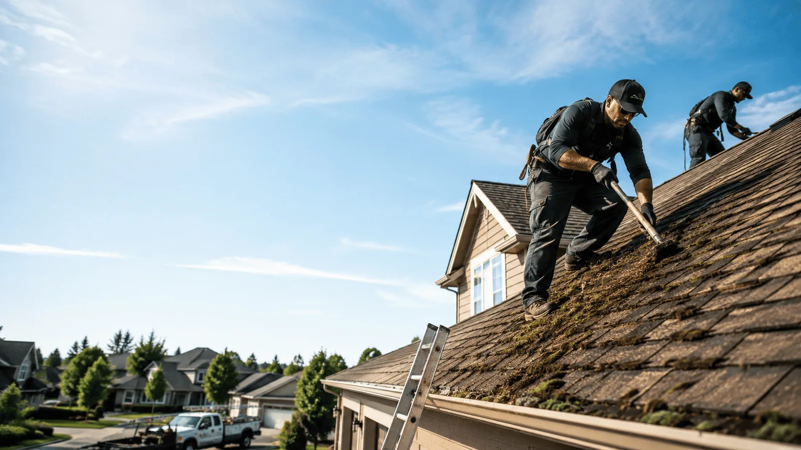 Roof Moss Removal in Carrolltown, PA near me